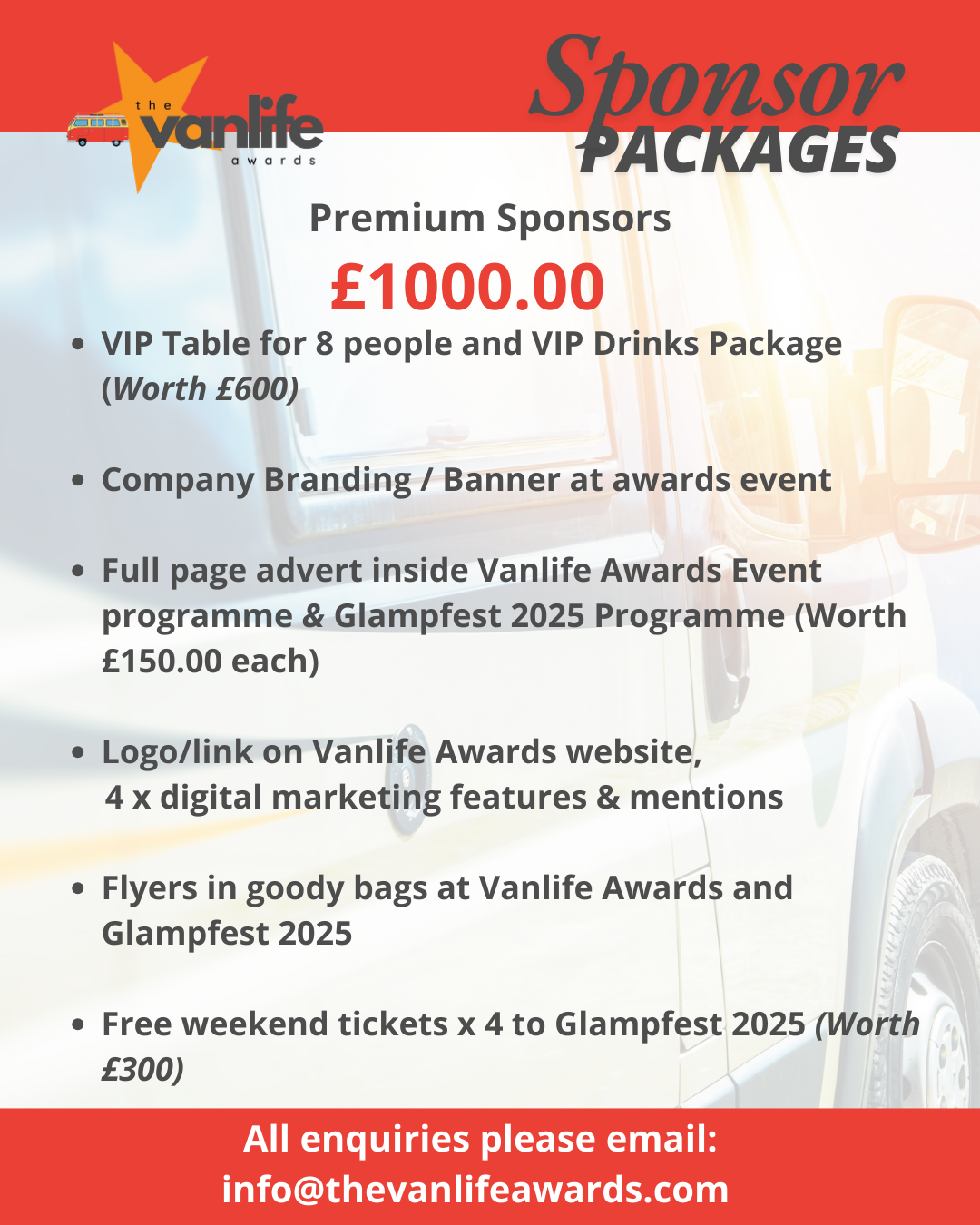 Premium Sponsor Package